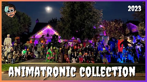 👻My Full 2023 Animatronic Collection! (150+)🎃