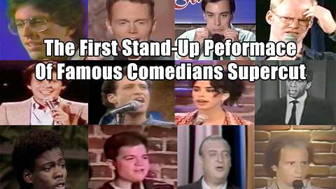 The First Stand-Up Performances of Famous Comedians Supercut