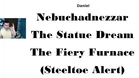 Prayer in Faith and Alignment Nebuchadnezzars Statue x2 (Daniel 1-5)