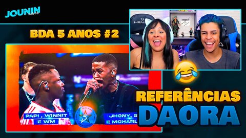 BDA 5 ANOS | MCHARLES, JHONY E SID X WM, PAPI E WINNIT | [React em Casal] 🔥