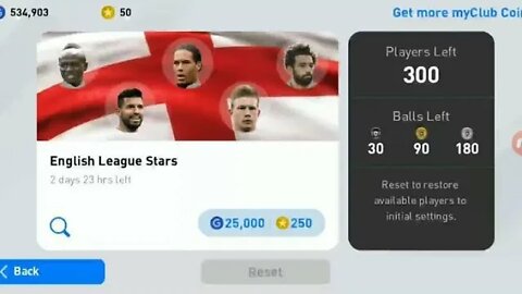 English League Stars PACK OPENING | PES MOBILE