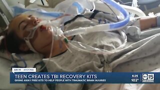 Injured Valley girl gifting brain injury recovery kits to community