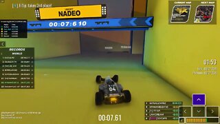 Bugsliding my way through this maze - Trackmania