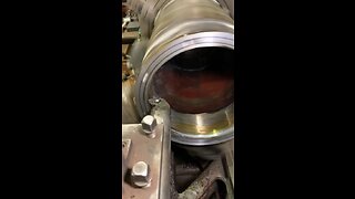 Turning weldbuild up for bearing