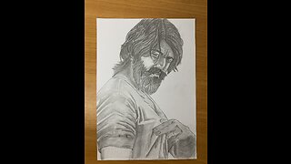 K.G.F 3 drawing pencil art