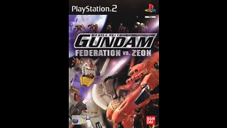 Mobile Suit Gundam The Earth Federation Vs The Principality Of Zeon Playstation