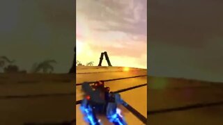 Blue Lava Rock Wheels Gameplay - Crash Team Racing Nitro-Fueled (Tire Effect)