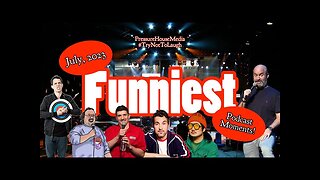 Funniest Podcast Moments Of July Pt. 2 #trynottolaugh #reacts #shanegillis #bobbylee #marknormand