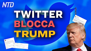 06.01.21 Usa: Rivolta in Campidoglio. Twitter blocca interazioni a post di Trump