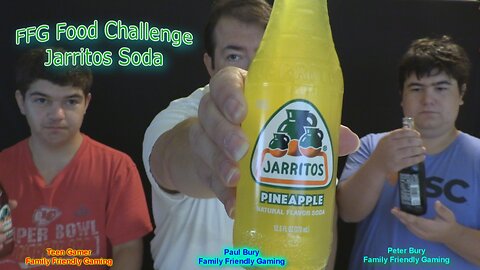 FFG Food Challenge Jarritos Soda