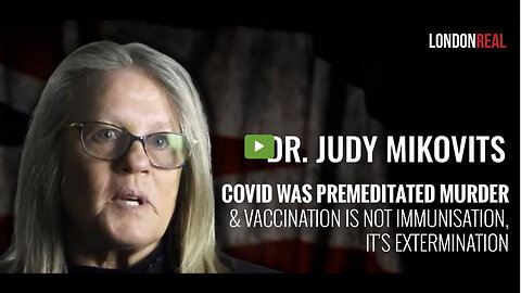 COVID WAS PREMEDITATED MURDER & VACCINATION IS NOT IMMUNISATION, IT’S EXTERMINATION.