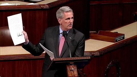 Leader McCarthy's Remarks On Pelosi's Behavior During President Trump's State of the Union Address