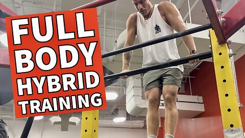 The THREE Ways To BUILD MUSCLE | Full Body HYBRID Workout