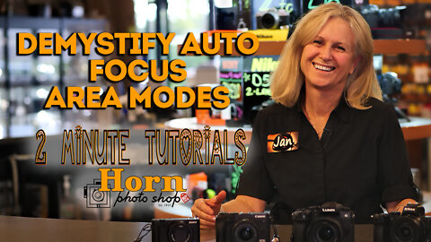 HORN PHOTO 2-Minute Tutorial FOCUS AREA MODE