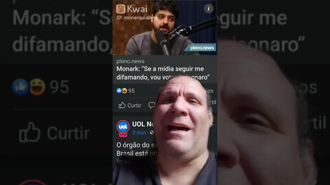 Monark: Se a mídia seguir me difamando vou votar no Bolsonaro