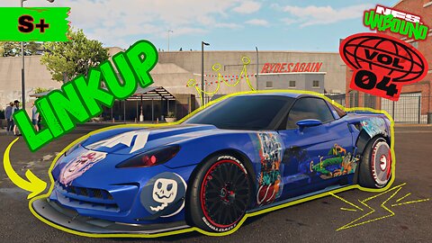 Epic Ride with Chevrolet Corvette ZO6 in NFS Unbound Linkup