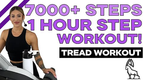 1 HOUR STEP WORKOUT | Treadmill Follow Along! #IBXRunning
