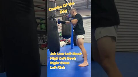 Muay Thai Heavy Bag Combo of the Day