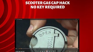 scooter gas cap hack