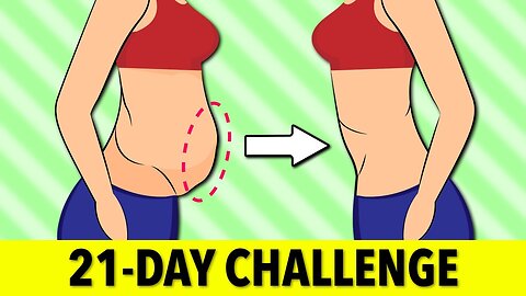 21-Day Flat Belly Challenge – Cardio & Abs Workout