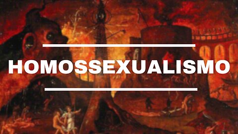 ACR #01: HOMOSSEXUALISMO