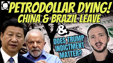 Petrodollar Dying: China & Bazil Leave + Does Trump Indictment Matter?