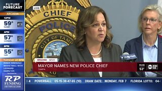 Tampa mayor names Mary O'Connor the new Chief of Police