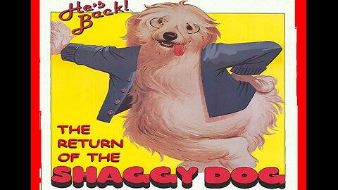 RETURN OF THE SHAGGY DOG 1987 NBC COLOR TV Broadcast Sequel to the 1959 Comedy FULL MOVIE