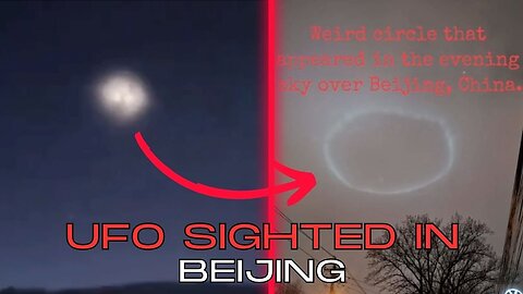 Alien UFO Sighted In Beijing Which Leaves Residents TERRIFIED