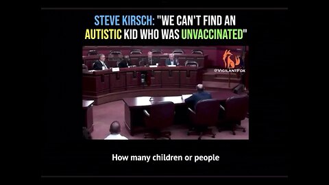 There are no unvaccinated kids with autism…” Dr. Steve Kirsch (2-min clip)