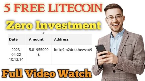 5 free litecoin | zero Investment