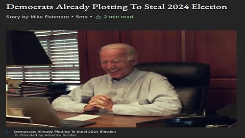 Are Democrats Already Planning to STEAL the 2024 Elections?