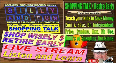 Live Stream Humorous Smart Shopping Advice for Thursday 06 13 2024 Best Item vs Price Daily Talk