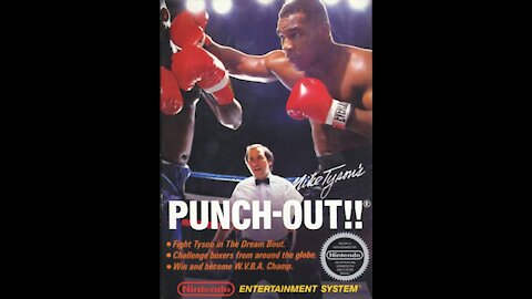 Mike Tyson's Punch Out Title Screen.