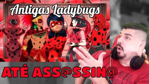 REACT TODAS As Ladybugs do PASSADO! 🐞🐞🐞 Hora Cartoon MELHOR DO MUNDO