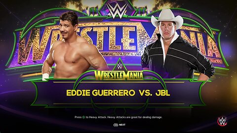 WWE 2k23 Eddie Guerrero vs JBL