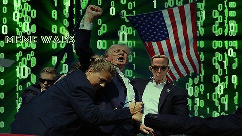 #MemeWars Emergency Broadcast: Trump Dodges a Bullet from the Matrix