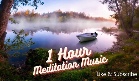 1 Hour Meditation Music, Calming Music, Sleep, Relaxing Music, Study, Sleeping Music Nature Video