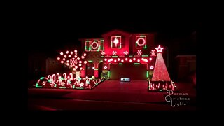 "Santa Claus is Back in Town" | Dorman Christmas Lights 2020