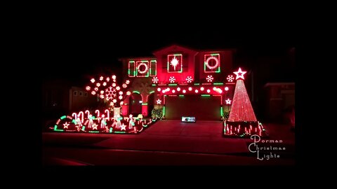 "Santa Claus is Back in Town" | Dorman Christmas Lights 2020