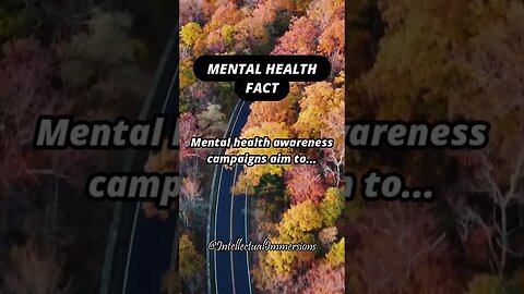 Mental Health Fact. #shorts #subscribe #mentalhealthawareness #stigma #campaigns