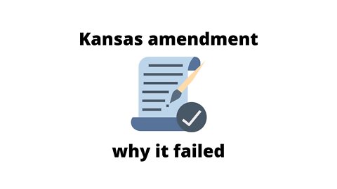 Kansas amendment fails