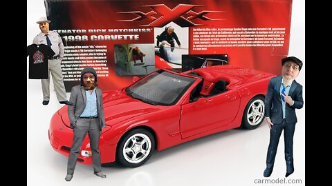 KRAK IT! 1/18 1998 Corvette XXX Movie Car!