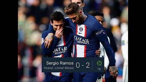 PSG vs Nice - 2/0 - Messi goal, Ramos goal 🔥🔥