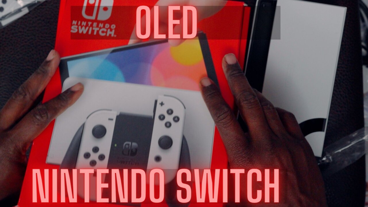 UNBOXING NINTENDO SWITCH OLED AND GAMES visual data 8