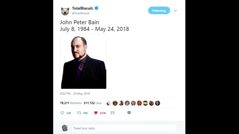 A Tribute to TotalBiscuit: The Legend that Died (Reupload)
