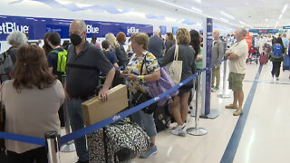 Travelers head north to Palm Beach International Airport after Fort Lauderdale flooding