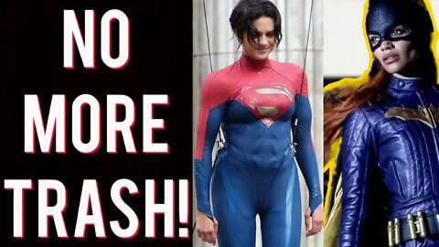 Warner DUMPS more D-SHE-U garbage! Manly Supergirl joins Batgirl in the cancelled bin!?