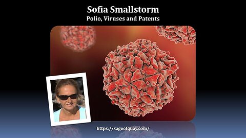 BANNED by YOUTUBE: Sofia Smallstorm - Polio, Viruses and Patents (Jan 2019)