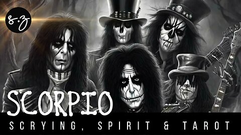 Scorpio ♏ Rockstar Rising, Death & Dominion (Scrying, Spirit & Tarot reading)